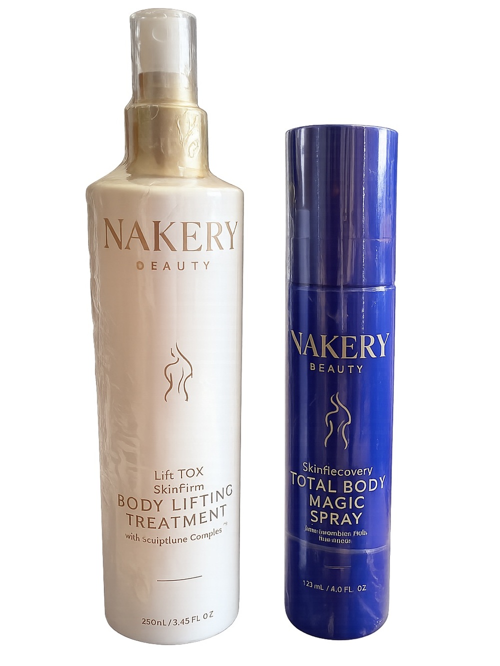 Nakery Beauty Body Lifting Treatment & Total Body Magic Spray Bundle